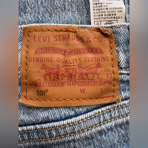 Levi’s Premium button fly jeans, 24x30, women’s, NWOT - Picture 10 of 16